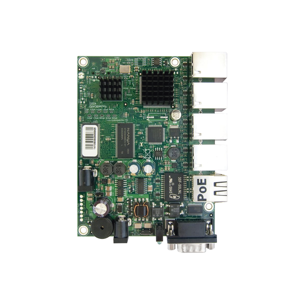 RouterBoard 5 Eth 300Mhz CPU 64MB RAM LN5 solo tarjeta RB450 - SILYMX