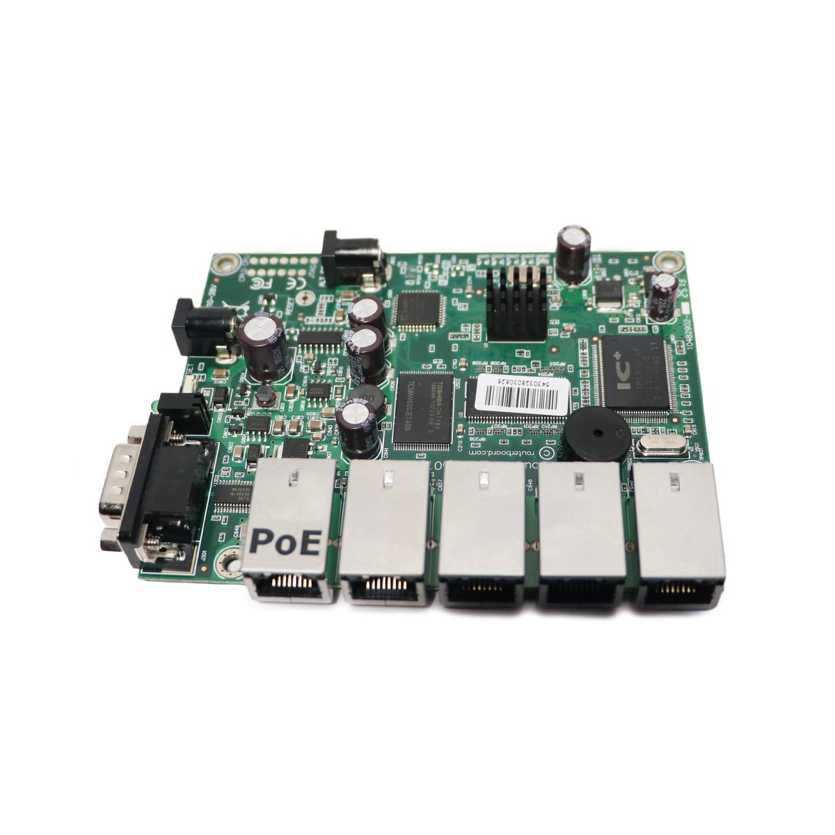 RouterBoard 5 Eth 300Mhz CPU 64MB RAM LN5 solo tarjeta RB450 - SILYMX