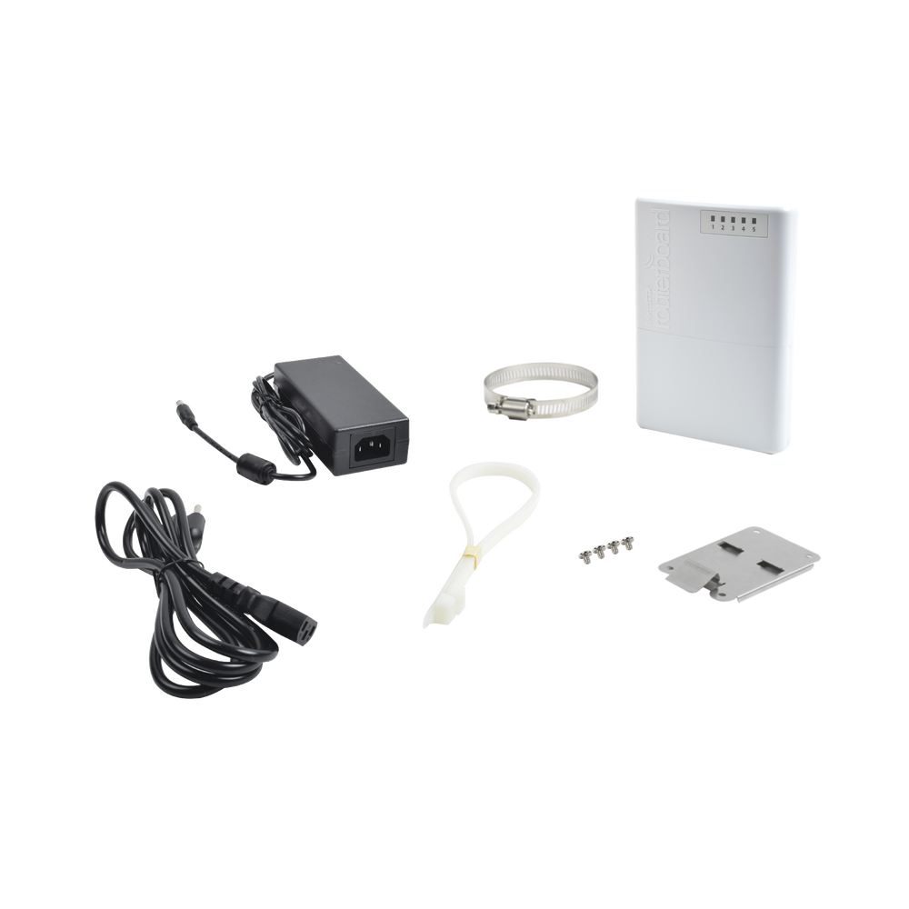 RouterBoard 5 Puertos Fast Ethernet con PoE Pasivo para exterior PowerBox RB750P-PBr2 - SILYMX