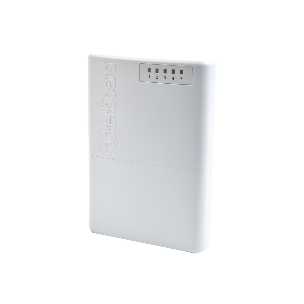 RouterBoard 5 Puertos Fast Ethernet con PoE Pasivo para exterior PowerBox RB750P-PBr2 - SILYMX