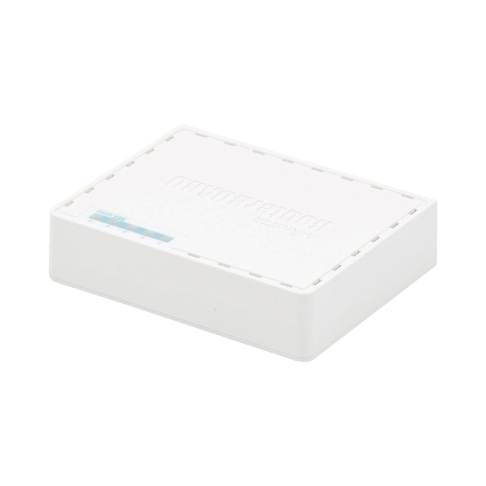 Router Alambrico Mikrotik Rb750r2 5 Puertos Rj45 Fast Alimentacion Poe Pasivo Carcasa Plastica - SILYMX