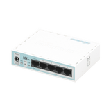 Router Alambrico Mikrotik Rb750r2 5 Puertos Rj45 Fast Alimentacion Poe Pasivo Carcasa Plastica - SILYMX