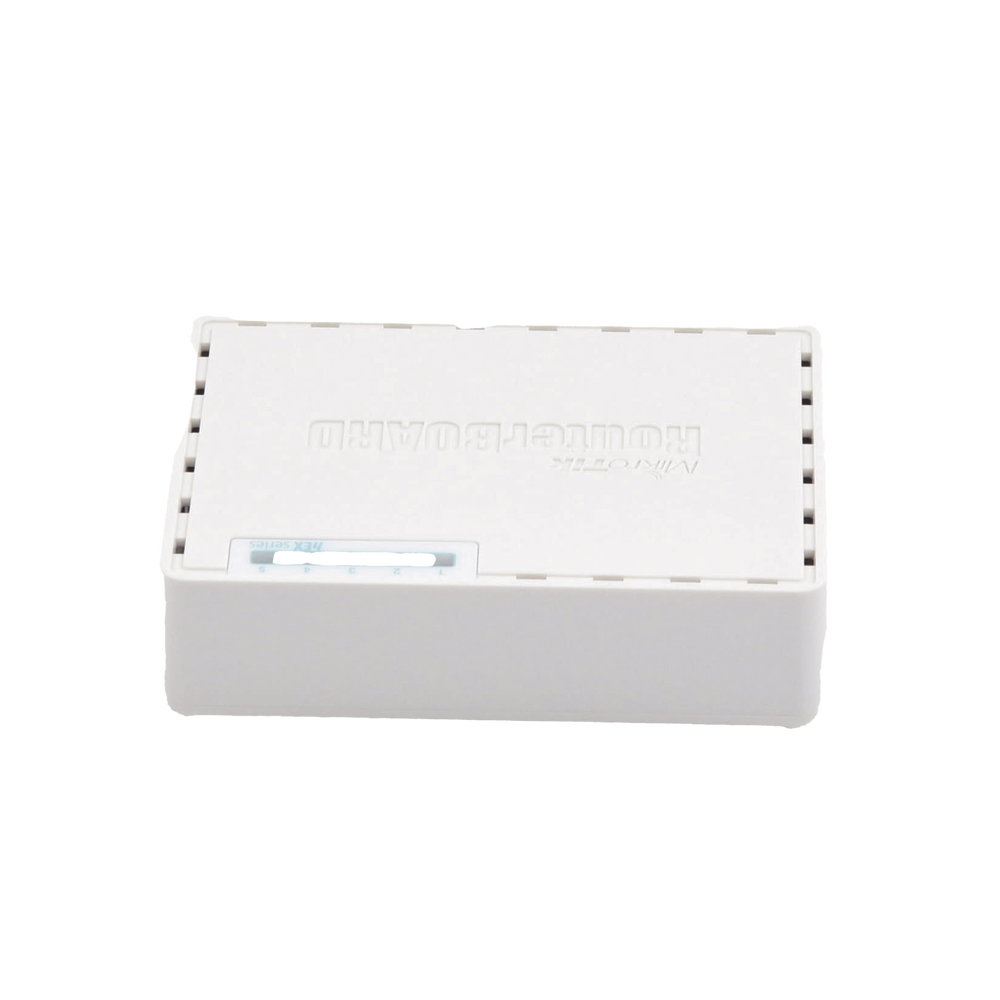 RouterBoard 5 Puertos Fast Ethernet 4 con PoE Pasivo 1 Puerto USB hEX PoE LITE RB750UPr2 - SILYMX