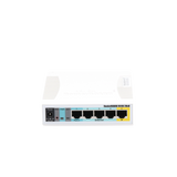 RouterBoard 5 Puertos Fast 1 Puerto USB WiFi 2.4 GHz 802.11 b/g/n Gran Cobertura con Antena 2.5 dbi hasta 1 Watt de Potencia RB951Ui-2nD - SILYMX