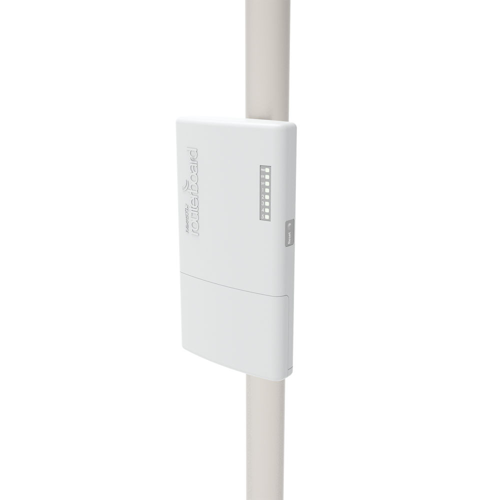 PowerBox Pro Router para exterior 5 puertos Gigabit, PoE 802.3af/at RB960PGS-PB - SILYMX