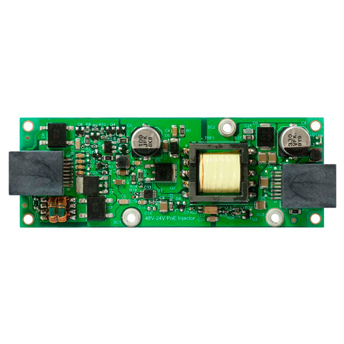 Convertidor de 48V pasivo y 802.3af/at a 24V 1A RBGPOE-CON-HP - SILYMX