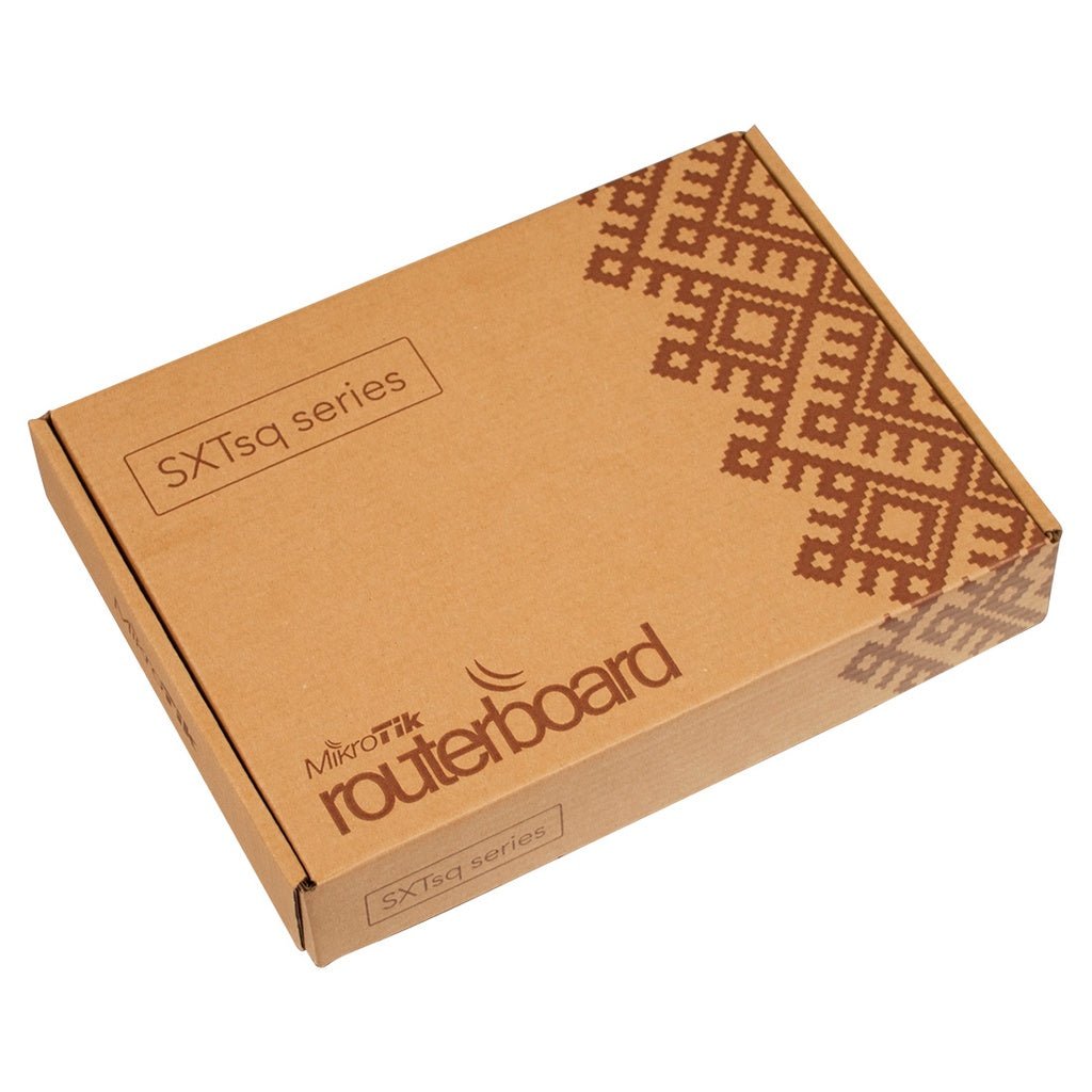 Enlace MIKROTIK CPE y PtP MIMO en 5GHz 802.11 a/n con Antena Integrada de 16dBi con 23º RBSXTSQ5ND - SILYMX