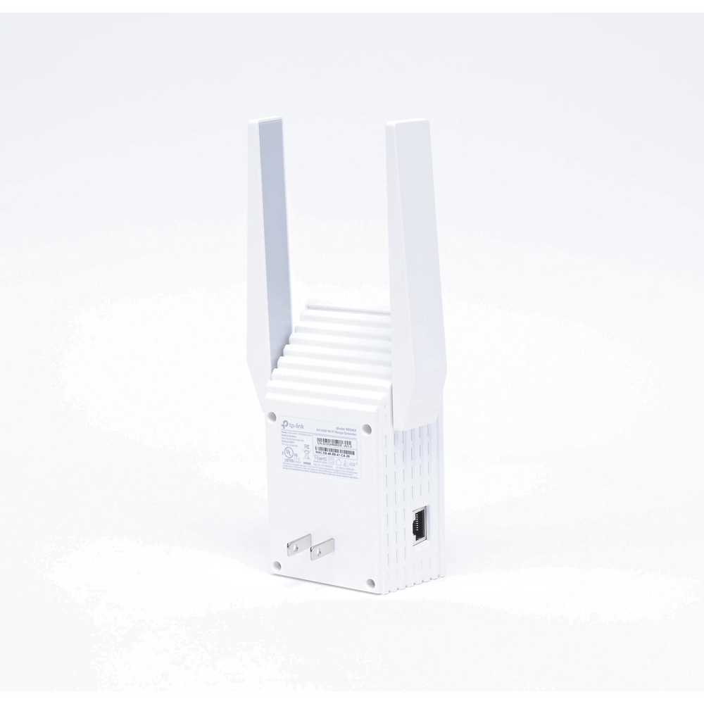 Repetidor / Extensor de Cobertura señal WiFi TP-LINK AX 1500 Mbps, doble banda 2.4 GHz y 5 GHz, con 1 puerto 10/100/1000 Mbps - SILYMX