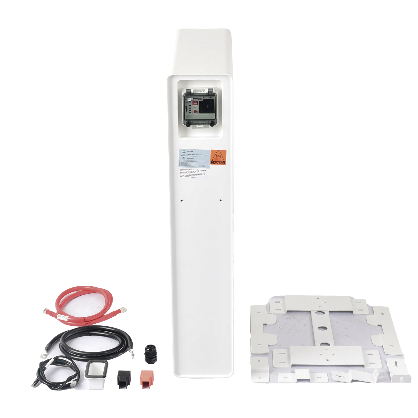 Batería de Litio Hierro Fosfato (LiFePO4) de 10 Kwh 51.2 Vcc 200 Ah Outdoor Instalación a pared EPCOM POWER LINE BY RITAR RES20010K - SILYMX