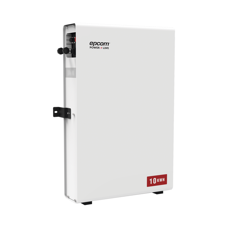 Batería de Litio Hierro Fosfato (LiFePO4) de 10 Kwh 51.2 Vcc 200 Ah Outdoor Instalación a pared EPCOM POWER LINE BY RITAR RES20010K - SILYMX