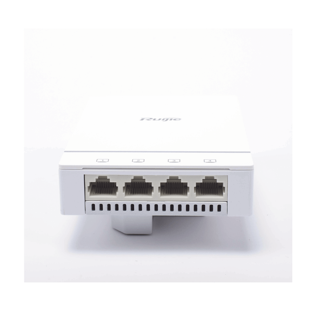 Punto de acceso RUIJIE Wi-Fi 6 para interior en pared hasta 1.7 Gbps doble banda 802.11AX MU-MIMO 2x2 RG-AP180 - SILYMX
