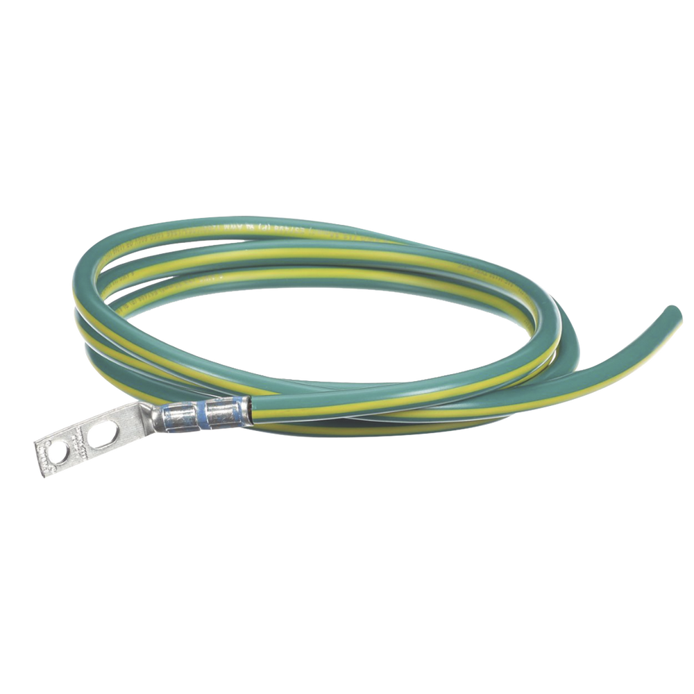Kit De Jumper Para Conexión De Gabinete O Rack De Telecomunicaciones A Barra De Tierra Física 6 Awg 1.52 M De Largo RGCBNJ660P22 - SILYMX