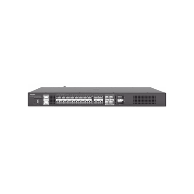RUIJIERG-CS86-20XS4VS2QXS-DSwitch Core Distribuidor para Fibra con 20 Puertos SFP+ (10G), 4 Puertos SFP28 (25G) y 2 Puertos QSFP+ (40G) - SILYMX