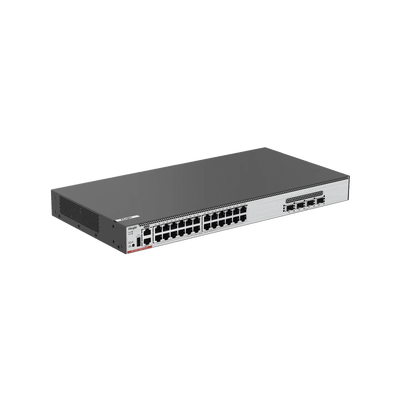 RUIJIERG-CS86-24MG4VS-UPSwitch Core PoE 802.3bt 370W Capa 3 Multi - Gigabit 24 puertos 5Gb/2.5Gb/1Gb/100M, 4 puertos fibra SFP28 25Gb - SILYMX