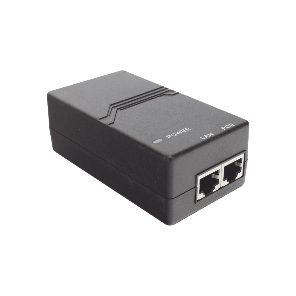 Inyector PoE estándar 802.3af Gigabit 50 V - 0.3 A - 15 W RG-E-120(GE) - SILYMX