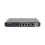 Router Balanceador SD-WAN POE+ hasta 54w 3 puertos LAN gigabit 1 Puerto WAN 1 puerto LAN/WAN gigabithasta 100 clientes con desempeño de 600 Mbps asimétricos RG-EG105G-P-V3 - SILYMX