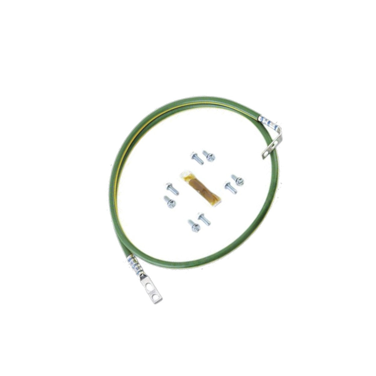 Jumper para Aterrizar Equipos en Racks o Gabinetes 6 AWG con Terminal Doblada a 45 Grados RGEJ624PHY - SILYMX