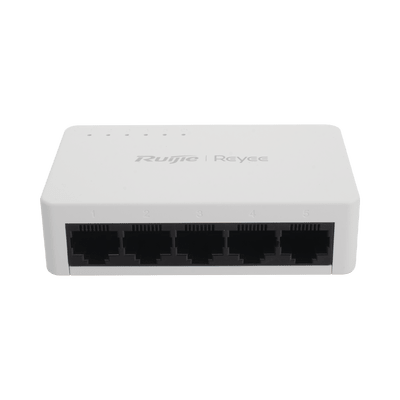 RUIJIERG-ES05FSwitch no administrable, Visible en la Topología de la Nube, 5 puertos 10/100 Mbps - SILYMX
