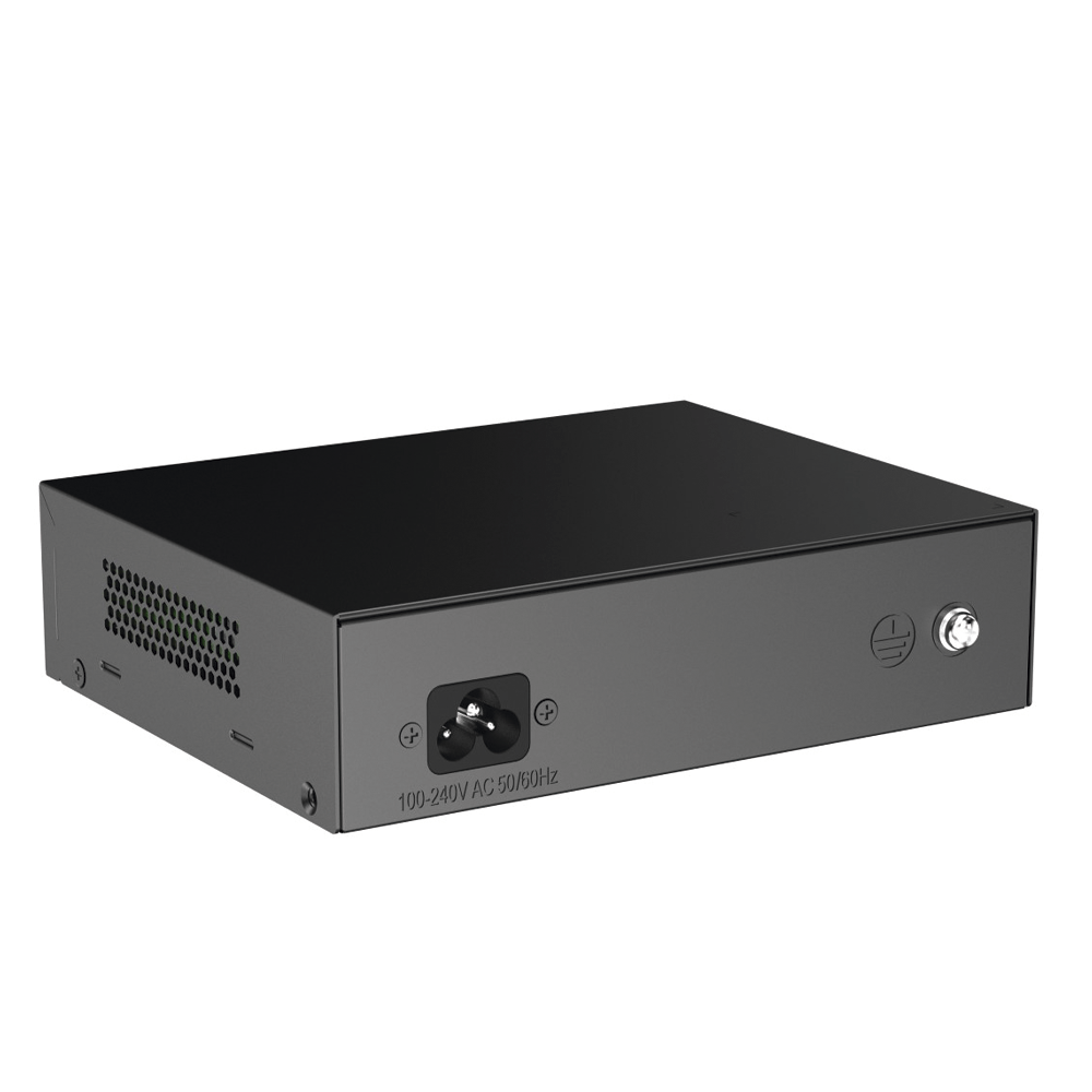 Switch de 6 Puertos 10/100 Mbps PoE+ hasta 54 Watts No Administrable RUIJIE RG-ES106F-P - SILYMX