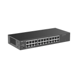RUIJIERG-ES124G-LSwitch no administrable, con 24 puertos Gigabit, Visible en la Topología - SILYMX