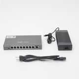 Switch Administrable 8 Puertos PoE+ 802.3af/at Gigabit gestión gratuita desde la nube 120w RUIJIE - SILYMX