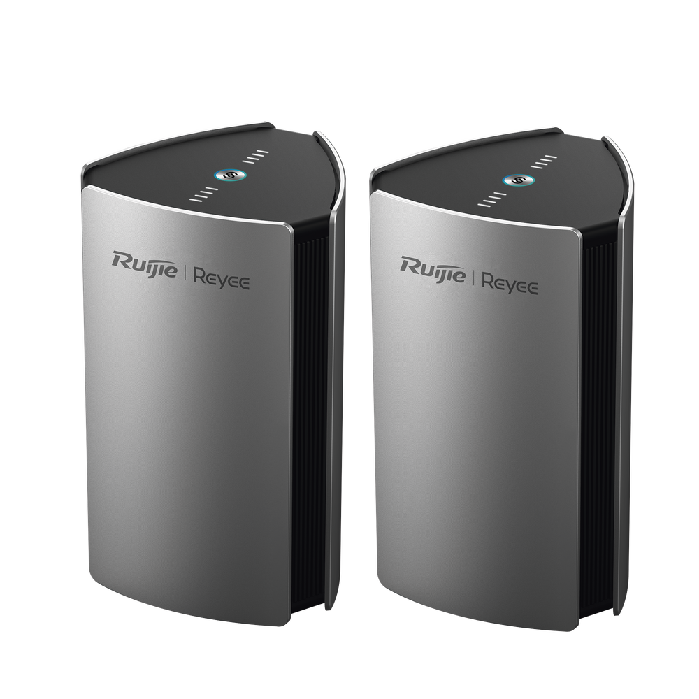 Paquete 2 piezas Home Router inalámbrico MESH WI-FI 6 4x4 doble banda 1 puerto WAN Gigabit y 4 puertos LAN Gigabit RG-M32(2PACK)