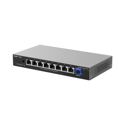 OLT ONT ONURUIJIERG-NBF2100S-8GT1SCONU Switch Hibrido Capa 2 Puerto PON 1G SC/UPC 8 Puertos Gigabit 100 Clientes Ruijie RG - NBF2100S - 8GT1SC - SILYMX