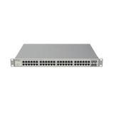 Switch Administrable Capa 3 con 48 puertos Gigabit PoE 802.3af/at + 4 SFP+ para fibra 10Gb, gestión gratuita desde la nube, 740W - SILYMX