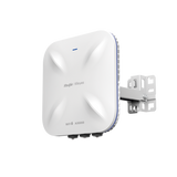 Punto de Acceso Mesh Wi-Fi 6 Industrial para Exterior Omnidireccional 5.95Gbps, MU-MIMO 4x4, 360°, Filtros Anti Interferencia y Auto Optimización con IA, puerto eth 2.5G y SFP
