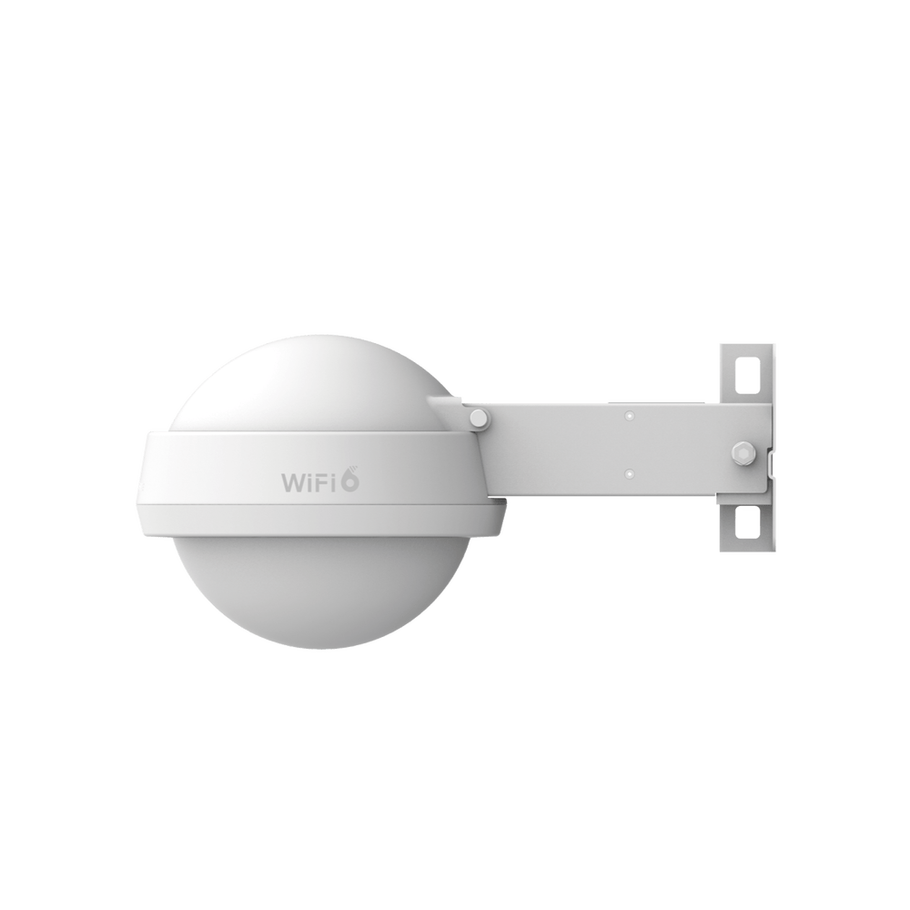 Access Point Exterior IP68 Wi-Fi6 Omnidireccional Puerto Gigabit PoE In y SFP Uplink MU-MIMO 2x2 hasta 512 clientes - SILYMX