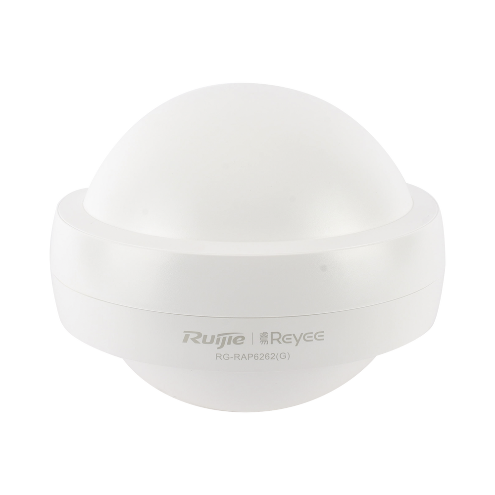 Punto de Acceso Mesh Wi-Fi 6 RUIJIE Exterior IP68 Wi-Fi 6 (802.11ax) 360 grados MU-MIMO2x2 hasta 256 clientes RG-RAP6262(G) - SILYMX