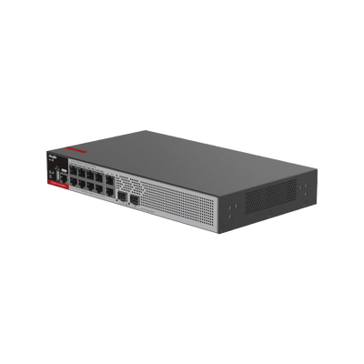 RUIJIERG-S2915-10GT2MS-P-LSwitch PoE+ Empresarial 125 Watts, Administrable L2+, 8 Puertos PoE Gigabit , 2 Puertos Uplink Gigabit y 2 Puertos Uplink SFP 2.5G - SILYMX
