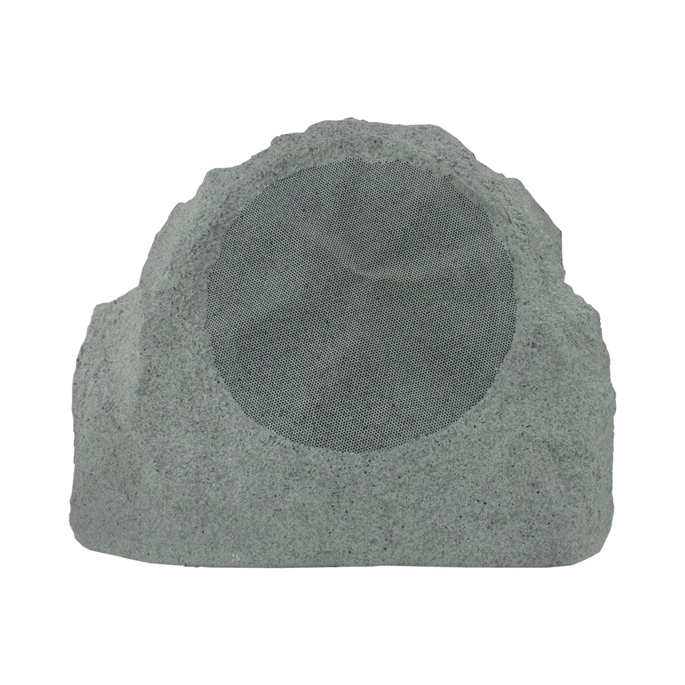 Bocina Altavoz Exterior para Járdin de 2 vías con forma de roca Woofer de polipropileno de 8 " Tweeter de titanio de 1" Gris 150 W 8 ohms RK-8-GY - SILYMX