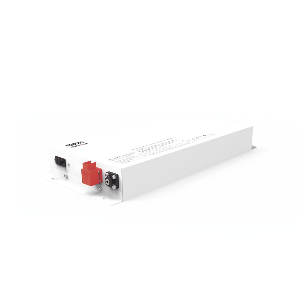 Batería de Litio Ciclo Profundo 12.8 Vcc 100Ah LiFePO4 Case Metálico  Solar Máximo 80 A de Descarga RLFP128100A - SILYMX