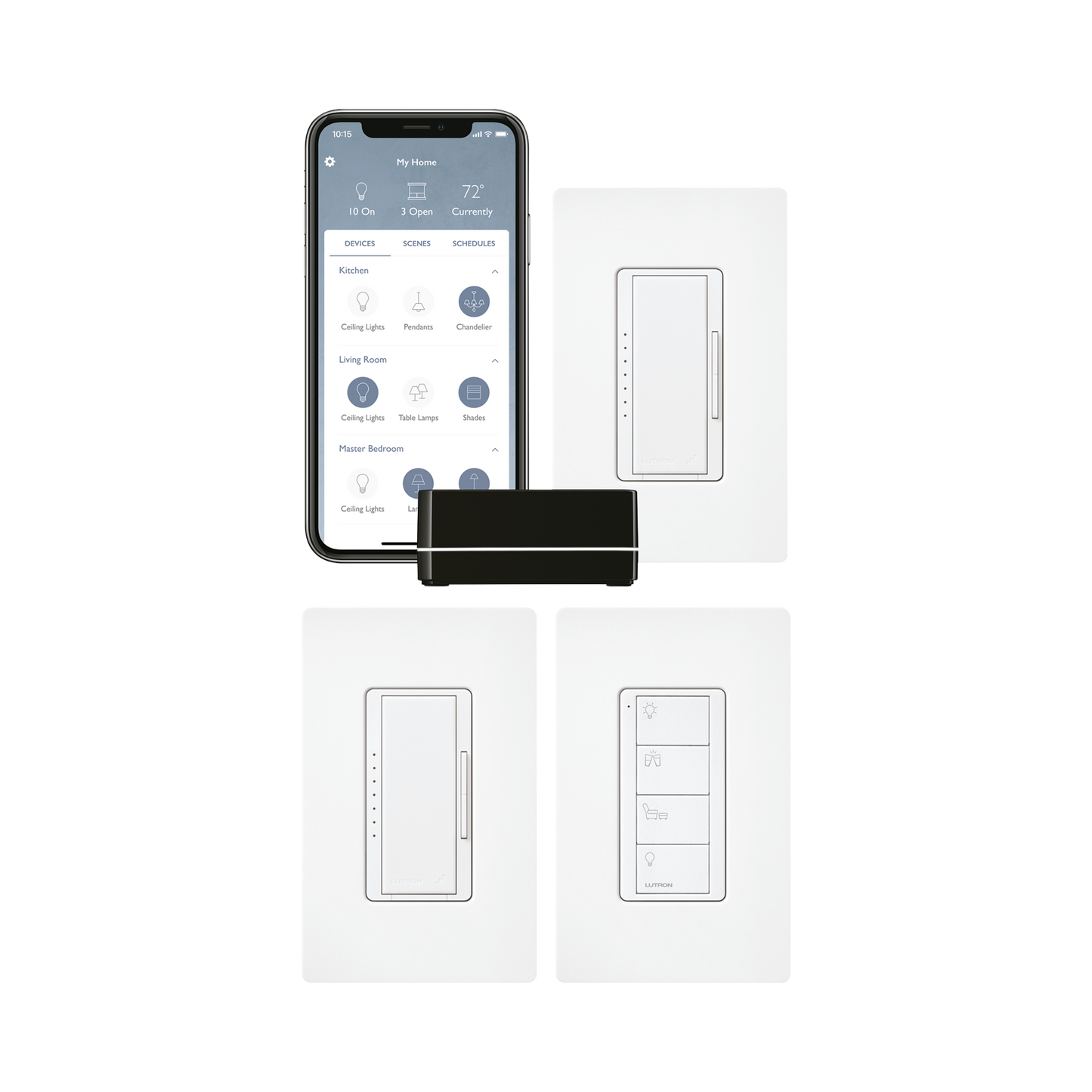 (RA2 Select) Kit de inicio,  para sistemas RA2 Select, ideal para sus proyectos LUTRON ELECTRONICS RRSELKITPROS - SILYMX