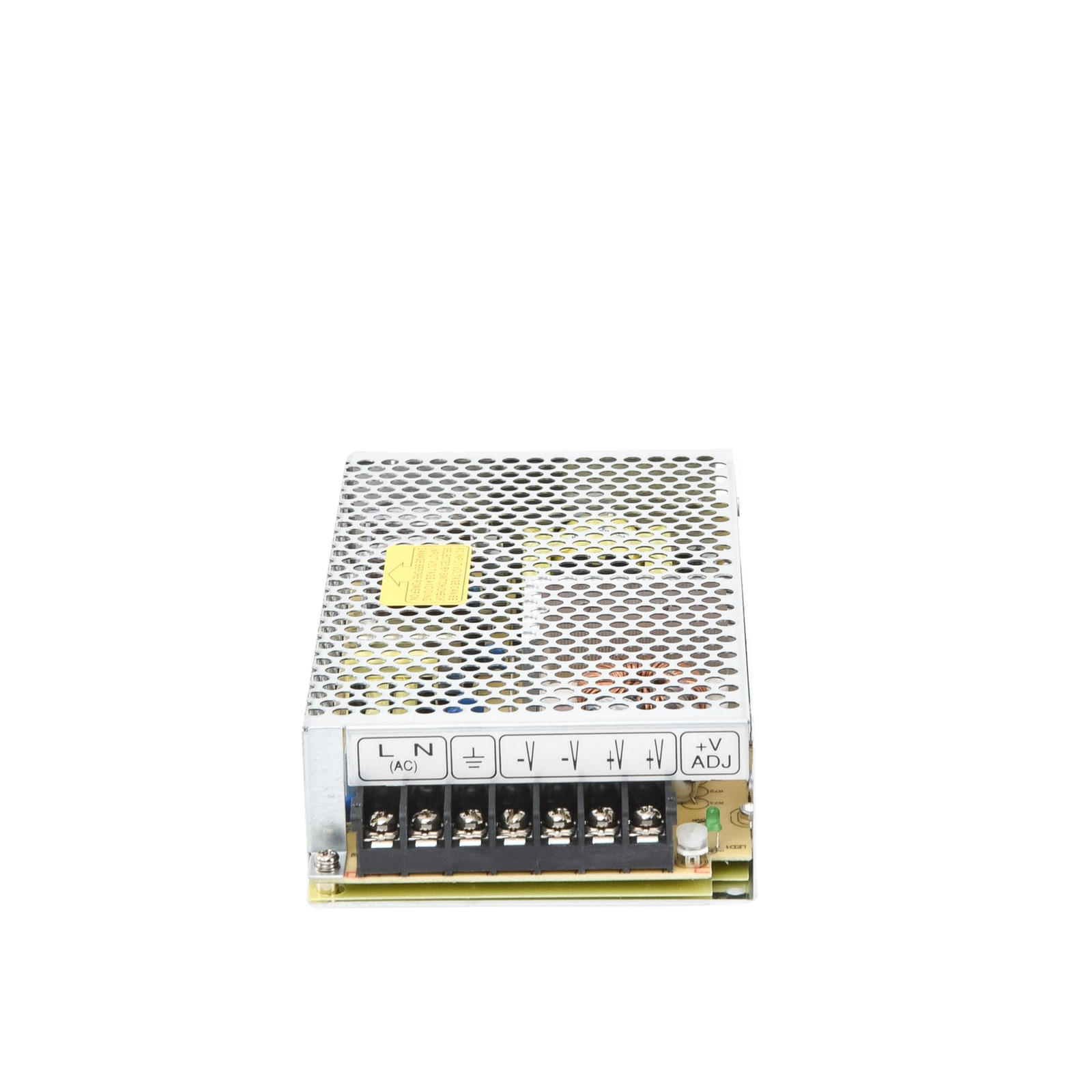 Fuente de Poder Industrial Conmutada MEANWELL 150W de Potencia 12Vcc 12.5A RS-150-12 - SILYMX