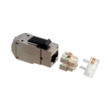 Conector Jack Belden Cat6a UTP Blindado RJ-45 Metal RVAMJKSME-S1 RevConnect 10GX - SILYMX