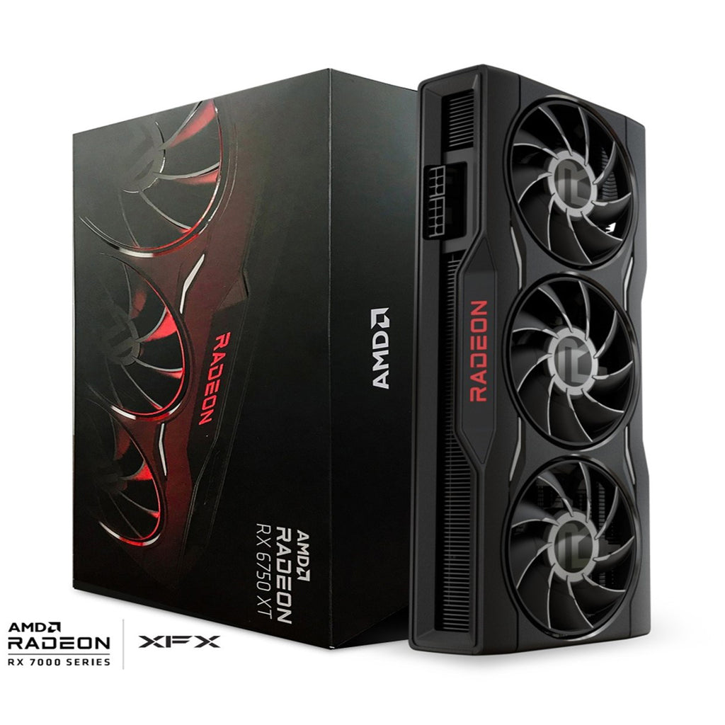 Tarjeta De Video Xfx (Rx-675Tmbaf9) Amd Radeon Rx 6750Xt Gaming Grafics Card 12Gb Gddr6 2150Mhz