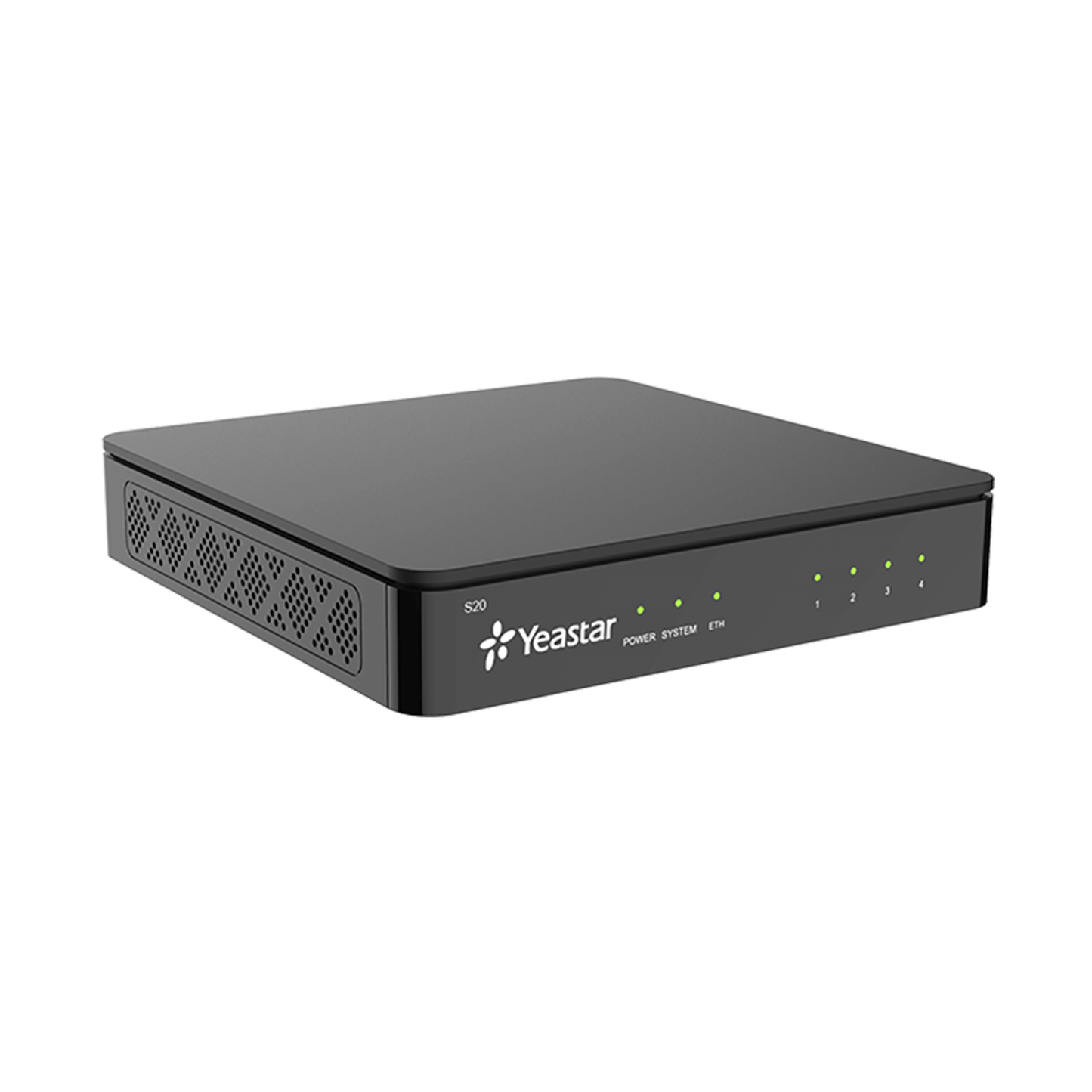 Conmutador IP SIP Yeastar S20 – PBX para PYMES con 20 Extensiones y 10 Llamadas Simultáneas (2 Puertos FXO)
