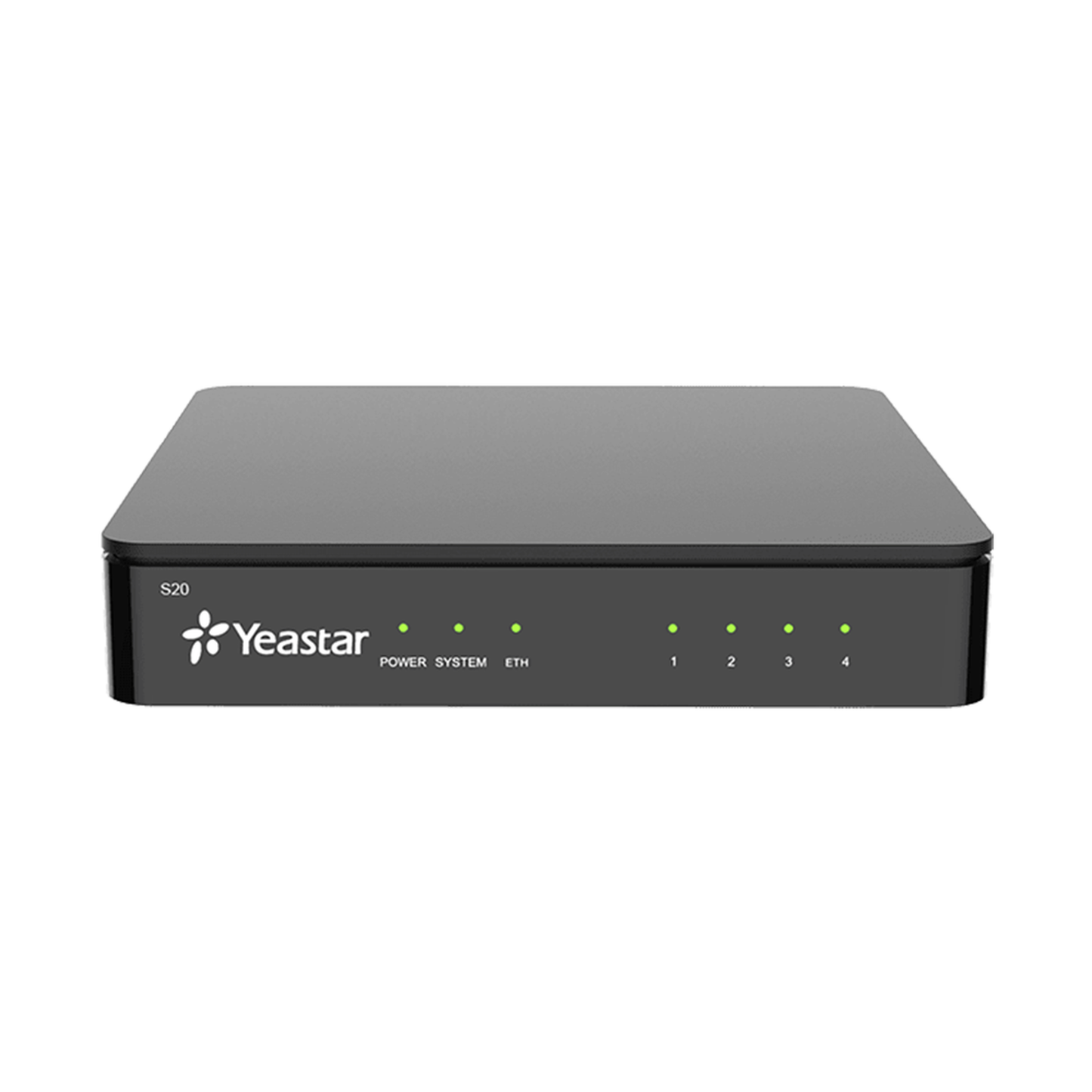 Conmutador IP SIP Yeastar S20 – PBX para PYMES con 20 Extensiones y 10 Llamadas Simultáneas (2 Puertos FXO)