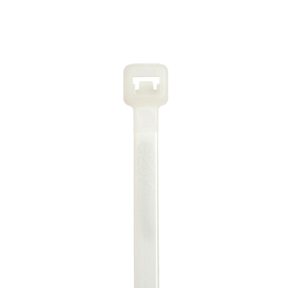 Cincho STRONGHOLD 100 mm largo x 2.5 mm ancho Naylon 6.6 Color Natural 1000 Piezas S4-18-M - SILYMX