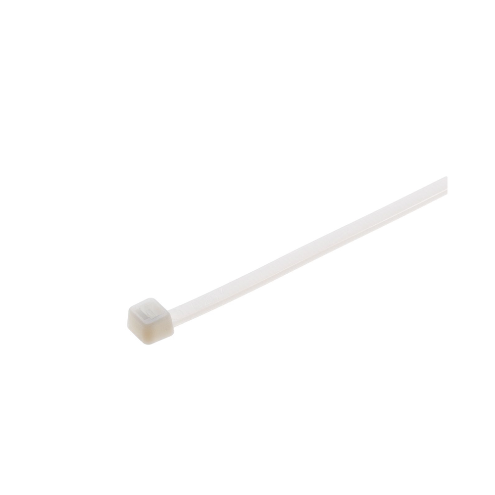 Cincho STRONGHOLD160 mm largo x 4.8 mm ancho Tensión 50 lb 222 N Naylon 6.6 Color Natural Paquete de 1000 Piezas S6-50-M - SILYMX