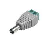 Bolsa de 10 Conectores Macho Para Alimentación de Camaras Terminales Tipo Tornillo Positivo y Negativo Resistente a la Oxidación SAXXON PSUBR12H - SILYMX