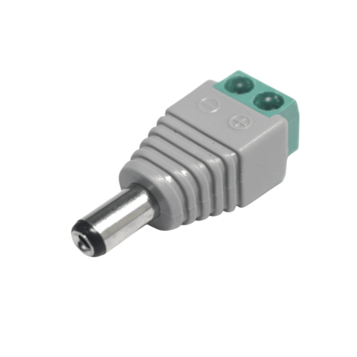 Bolsa de 10 Conectores Macho Para Alimentación de Camaras Terminales Tipo Tornillo Positivo y Negativo Resistente a la Oxidación SAXXON PSUBR12H - SILYMX