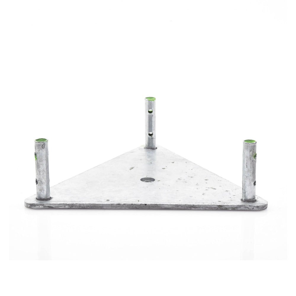 Base para Torre Sección STZ30G Galvanizada por Inmersión en Caliente - SILYMX