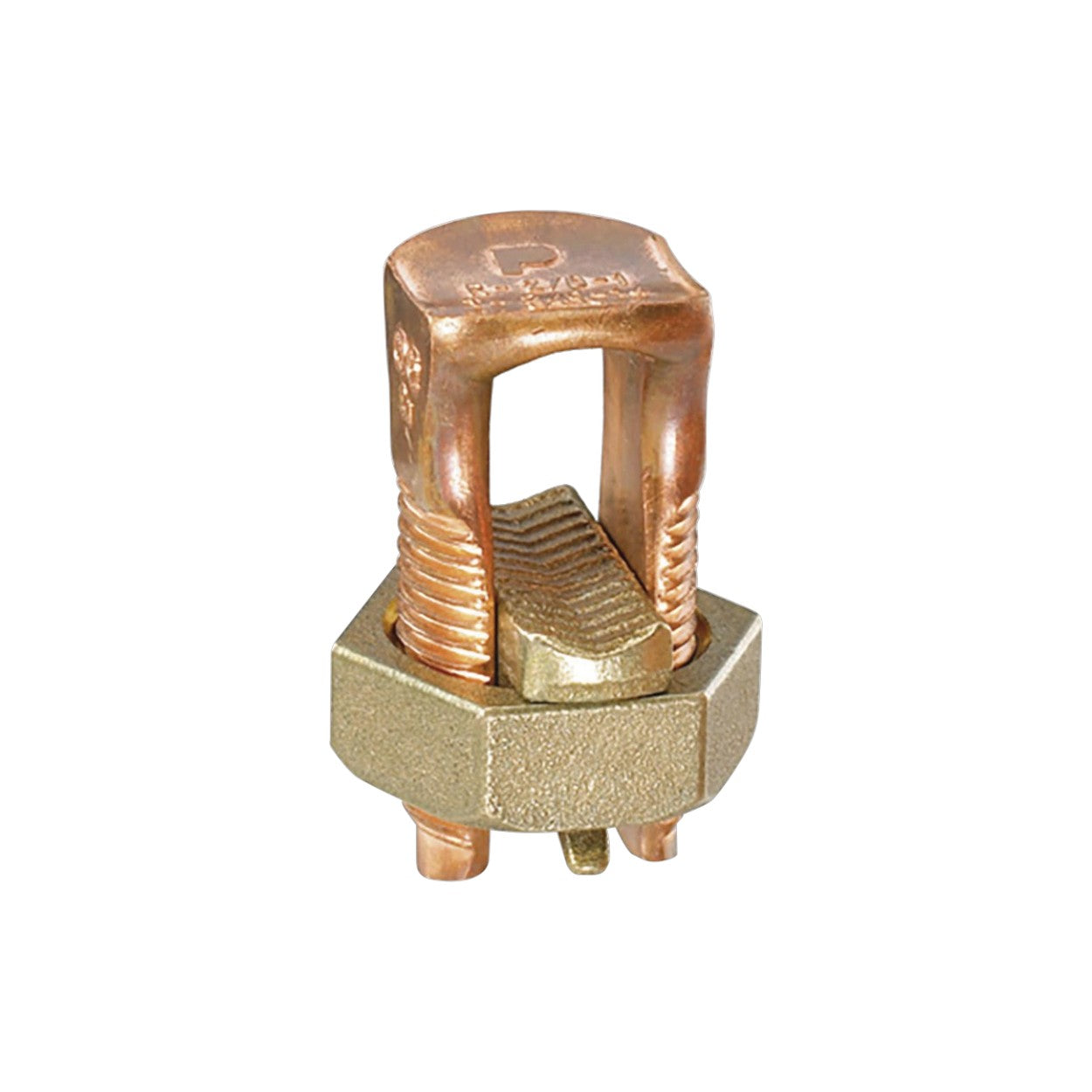 Conector Mecánico de Puesta a Tierra de Cobre Para Cables de Calibre 4 a 1/0 AWG SBC1/0-L - SILYMX