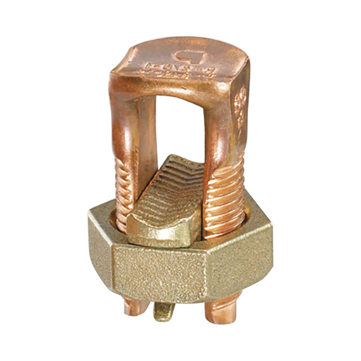 Conector Mecánico de Puesta a Tierra de Cobre Para Cables de Calibre 8 a 4 AWG SBC3-C - SILYMX