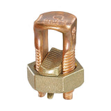 Conector Mecánico de Puesta a Tierra de Cobre Para Cables de Calibre 8 a 4 AWG SBC3-C - SILYMX