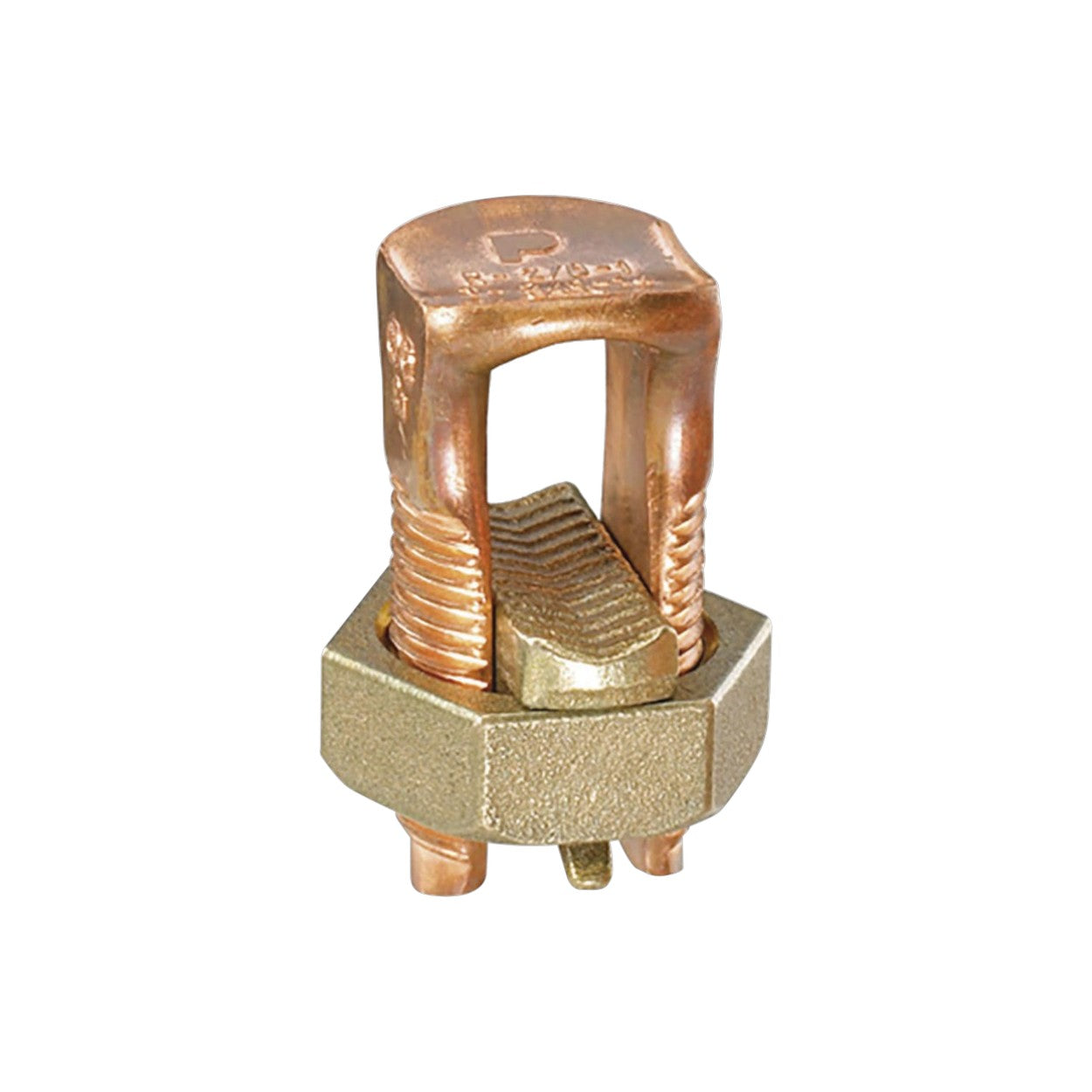 Conector Mecánico de Puesta a Tierra de Cobre Para Cables de Calibre 8 a 4 AWG SBC3-C - SILYMX