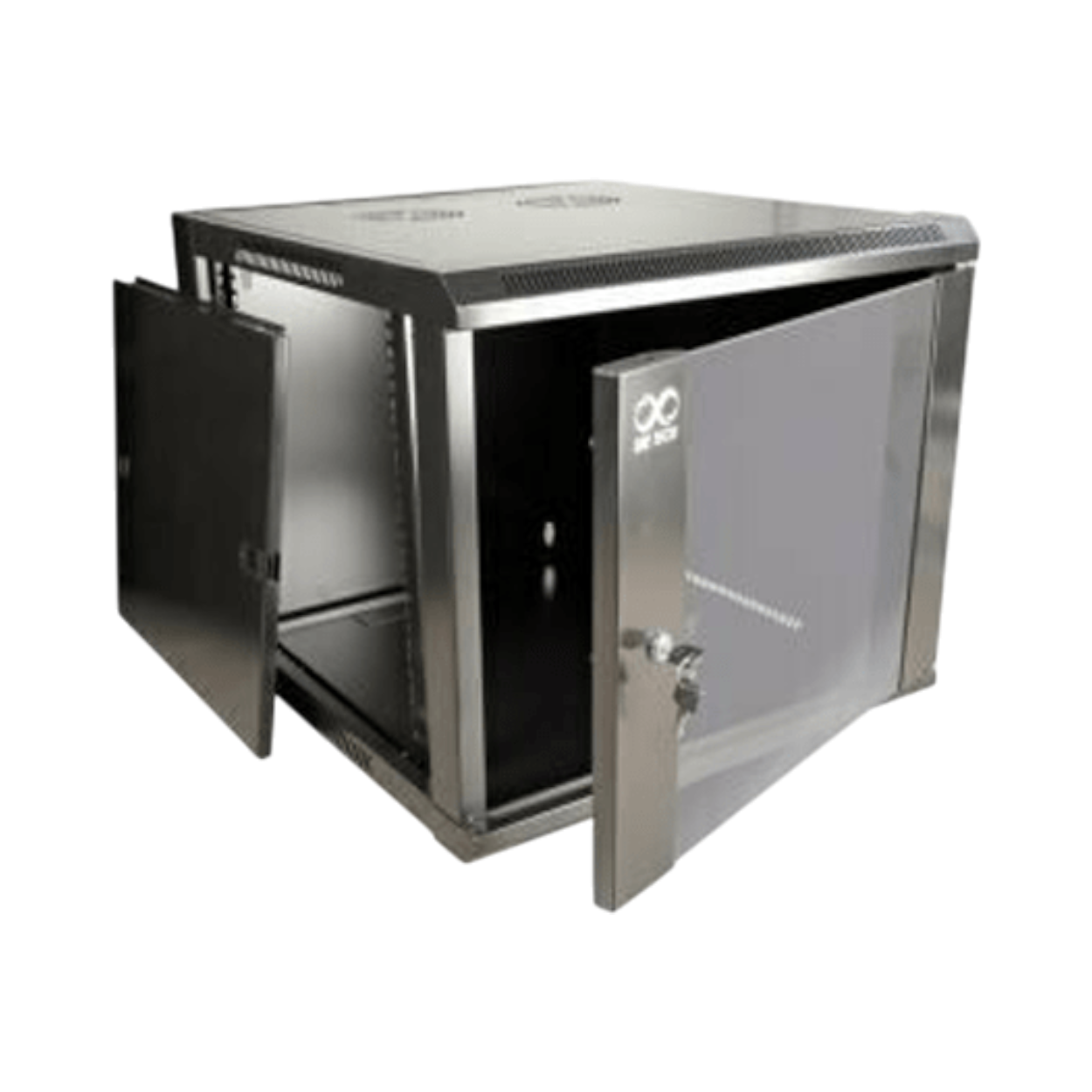 Gabinete de pared Sbetech 12ur X 60cm De Fondo 3 Cuerpos SBE-GNLPAR12UR3C